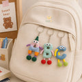 Gehäkelte Alphabet Schlüsselanhänger, Amigurumi Buchstabe Charme, Rucksack Zubehör