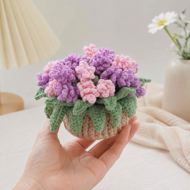 Gehäkeltes Blumen-Untersetzer-Set, 2-in-1-Untersetzer, verziert mit floralen Mustern, handgefertigte Untersetzer