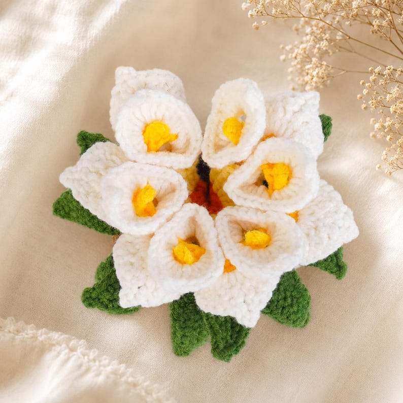Gehäkeltes Blumen-Untersetzer-Set, 2-in-1-Untersetzer, verziert mit floralen Mustern, handgefertigte Untersetzer